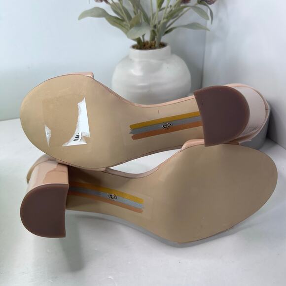 Sam Edelman Robyn Leather Ankle Strap Heel Beige I3433L1001 Women's 11 M - Picture 9 of 11